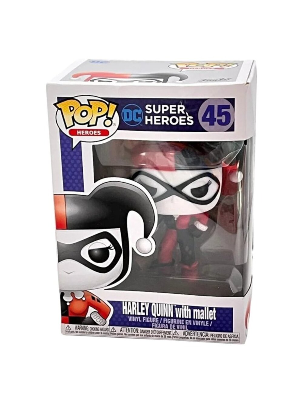 Harley Quinn 45 Funko POP  Vinyl Figure Mallet‎ USA Exclusive DC Comics New